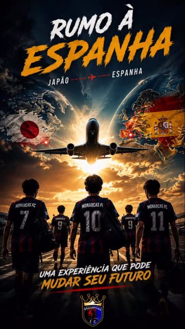 De 15 a 30 de março de 2027, o Monarcas FC estará levando atletas de 12 a 18 anos para viver uma experiência internacional inesquecível na MIC Football Spain! ⚽🔥

Não é passeio.
É TREINAMENTO. É COMPETIÇÃO. É EXPERIÊNCIA. É NEXT LEVEL! 👑

Você terá a oportunidade de disputar um torneio internacional, viver o ambiente do futebol mundial e conhecer de perto um cenário onde grandes nomes como Neymar Jr., Messi, Lamine Yamal, Iniesta, Xavi, Piqué, Hazard, Fàbregas, Casillas, David Silva, Bojan e outros craques já fizeram parte da história! 🌍⭐

🏆 Uma competição que reúne clubes e equipes de alto nível.
⚽ Dias de treinamento e competição.
👀 Uma experiência em um ambiente com treinadores, clubes, profissionais e muito futebol.
🔥 A oportunidade de testar seu futebol em um cenário internacional!

SEU SONHO NÃO PRECISA FICAR SÓ NA IMAGINAÇÃO.
Chegou a hora de dar o próximo passo. Chegou a hora de viver o futebol em outro nível.

🚨 INSCRIÇÕES ABERTAS PARA O INTERCÂMBIO!
📅 15 a 30 de março de 2027
👦👧 Atletas de 12 a 18 anos

👑 MONARCAS FC — NEXT LEVEL
Encaminhamento de Atletas

📲 Instagram: @monarcas.fc.oficial
📱 WhatsApp: 070-8572-6657